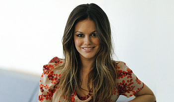 Smile, brunette, actress, Rachel Bilson HD wallpaper