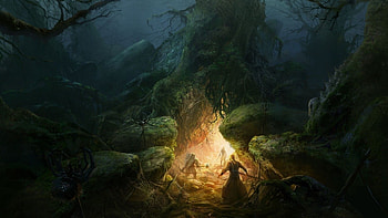 Woodland Realm, Erebor , background , cat HD wallpaper