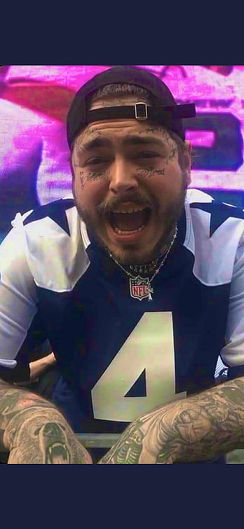 POST MALONE, nfl, Dallas, cowboys HD phone wallpaper