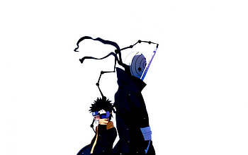 TOBI & OBITO, sharingan, obito, naruto, tobi, shippuden, madara HD wallpaper