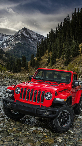 Jeep Wrangler Rubicon, Impressive , Off-road champion HD phone wallpaper