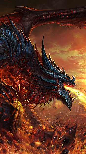 Mythical creatures, Dragon legends, Ancient tales, Magical beings HD phone wallpaper