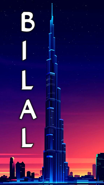 Bilal, sky, design, burjkhalifa, dubai HD phone wallpaper