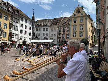 TV Aufnahmen Mini, Schwiiz dini schwiiz, Alphorn u0026 fahnenschwinger, Schaffhausen HD wallpaper
