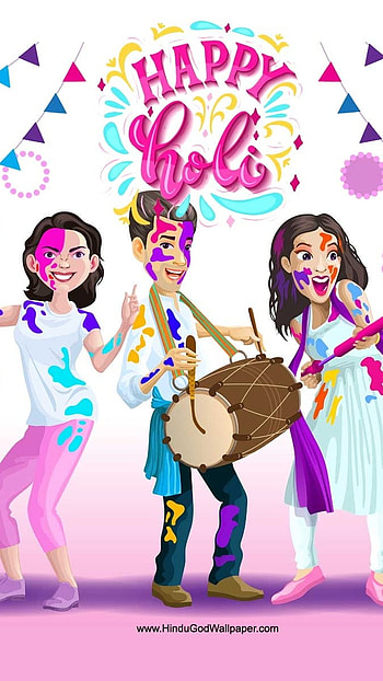 Happy Holi, Celebrate, Holi Festival HD phone wallpaper