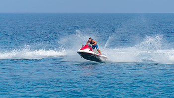 Jet ski ride, Kekova Watersports, Sail and stay, Coastal exploration HD wallpaper