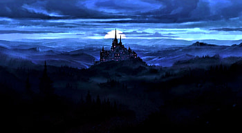 gothic castle offset, gothic, architecture, castle, dark HD wallpaper