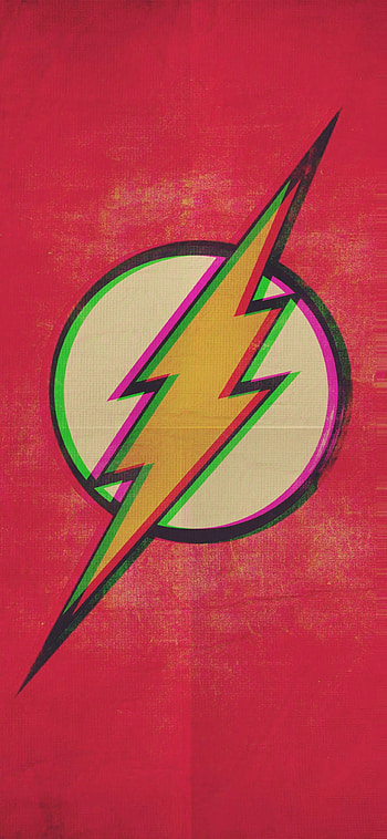 Flash, magenta, symbol HD phone wallpaper