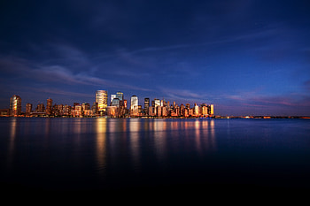 Cities, Architecture, City, Building, Reflection, Coast HD wallpaper