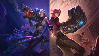 Jinx Vi League Of Legends , jinx-league-of-legends, vi-league-of-legends, games, 2021-games, artist, artwork, digital-art HD wallpaper