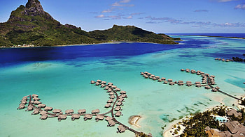 Bora Bora , Paradisiacal landscapes, Island getaway HD wallpaper
