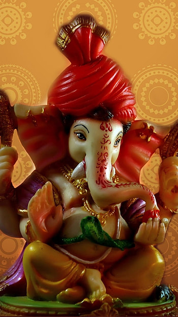Bal Ganesh, Cute Idol, cute, idol, ganpati HD phone wallpaper