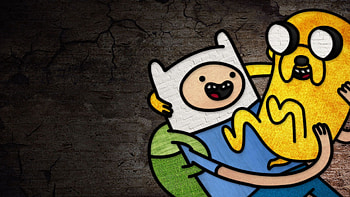 Finn and Jake , Adventure duo, Cartoon heroes, Colorful backgrounds HD wallpaper