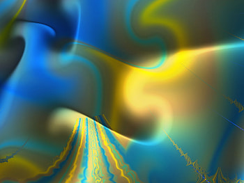 Luminous. jpg, yellows, shines, gold wavey, blues HD wallpaper