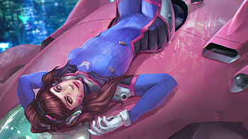 Dva Overwatch Amazing Art, overwatch, games, xbox-games, ps-games, pc-games, deviantart HD wallpaper