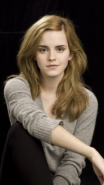 Emma Watson, Mobile , Cat HD phone wallpaper