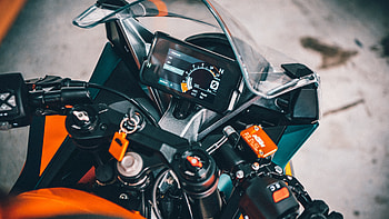 RC 390 Close-up, KTM RC HD wallpaper
