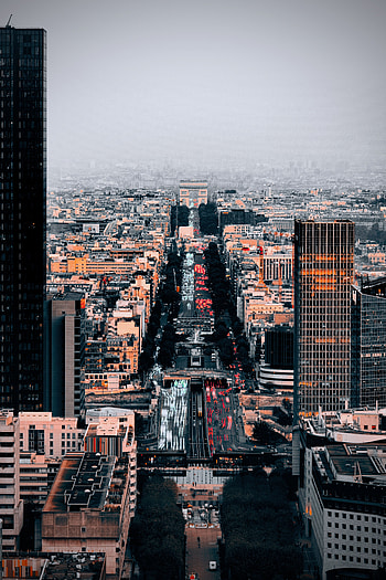 Cities, Architecture, Paris, City, Building, View From Above, France HD phone wallpaper