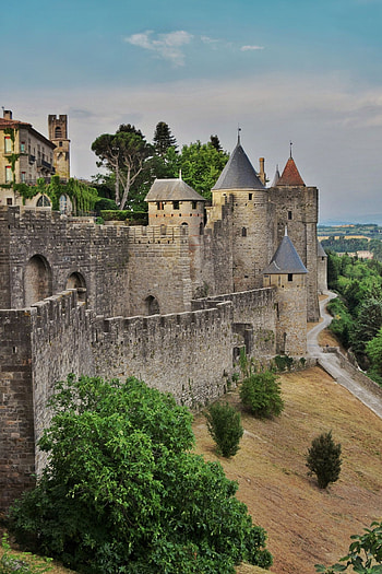 Carcassonne, France, Carcassonne City HD phone wallpaper