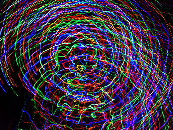 Abstract, Multicolored, Motley, Long Exposure, Light Movement, Movement Of Light HD wallpaper