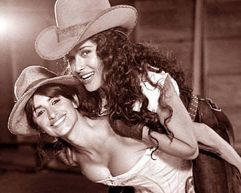 Movie, Bandidas, Penelope Cruz, Salma Hayek HD wallpaper