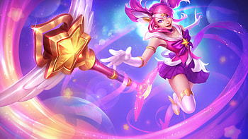 Star Guardian Lux, lux, fantasy, league of legends, game, star guardian, girl, luminos HD wallpaper