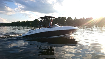 Bayliner VR6, Motorboat HD wallpaper