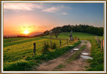 BEAUTIFUL SUNSET, SUNSET, NATURE, BEAUTIFUL HD wallpaper