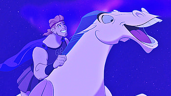 Pegasus, Hercules HD wallpaper