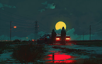 Outside The City, artist, artwork, digital-art, deviantart HD wallpaper