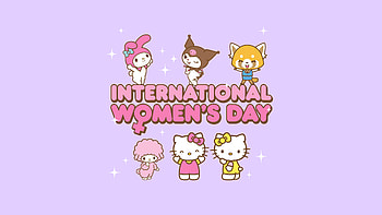 Hello Kitty and Kuromi Celebrate International Women's Day | Anime, Kuromi (Onegai My Melody), Hello Kitty, Onegai My Melody, Anime HD wallpaper
