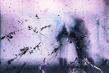 Abstract, Spray, Blurred, Fuzzy HD wallpaper