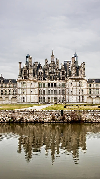 French Renaissance castle, for , 6 Plus HD phone wallpaper
