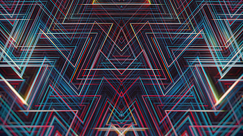 Geometric Abstract, Abstract geometry, Ultra , Unique backgrounds HD wallpaper