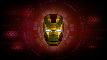 Iron Man Abstract Artwork HD wallpaper