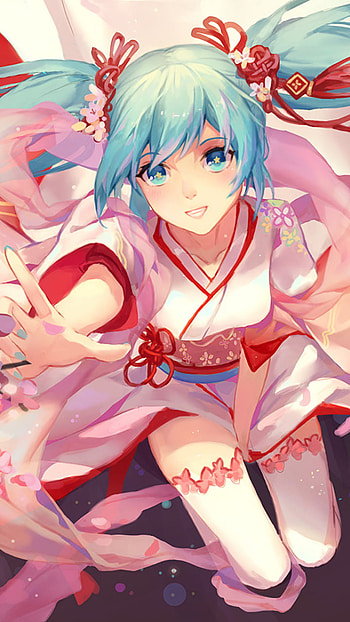 Hatsune Miku, Anime, Vocaloid HD phone wallpaper