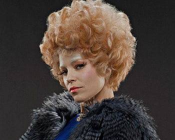 The Hunger Games: Catching Fire (2013), effie, fantasy, catching fire, the hunger games, movie, actress, Elizabeth Banks, woman HD wallpaper