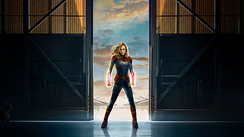 Captain Marvel Movie 2019 Offical Poster, captain-marvel, 2019-movies, movies, poster, deviantart, brie-larson HD wallpaper