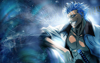 Grimmjow Jaggerjack, , Anime visuals, Character showcase HD wallpaper