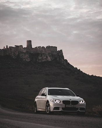 Bmw, Cars, Lock, Road, Car, Ruin, Ruins HD phone wallpaper