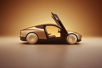 Tesla Cybercab: Futuristic Robotaxi in, Vehicle HD wallpaper