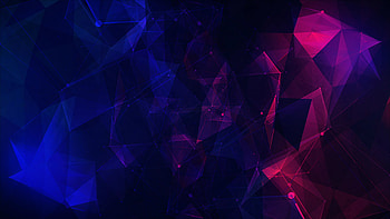 Blue Pink Geometric Lines Abstraction Abstract HD wallpaper