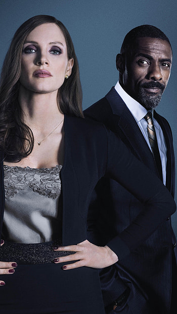 Idris Elba, Movies, Molly's Game, Jessica Chastain HD phone wallpaper