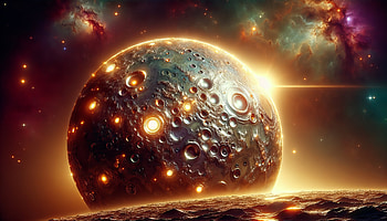 Dazzling Mercury Planet - Space Majesty, Mercury (Planet), space, planet, universe, cosmic HD wallpaper
