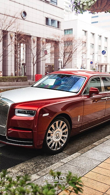 Rolls Royce, Red HD phone wallpaper
