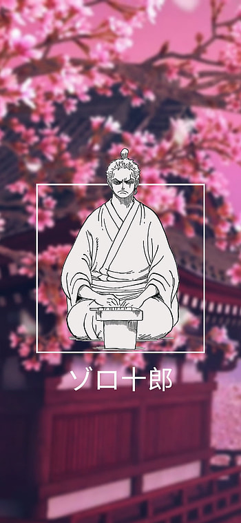 Sakura Zoro, onepiece, roronoa, wano HD phone wallpaper