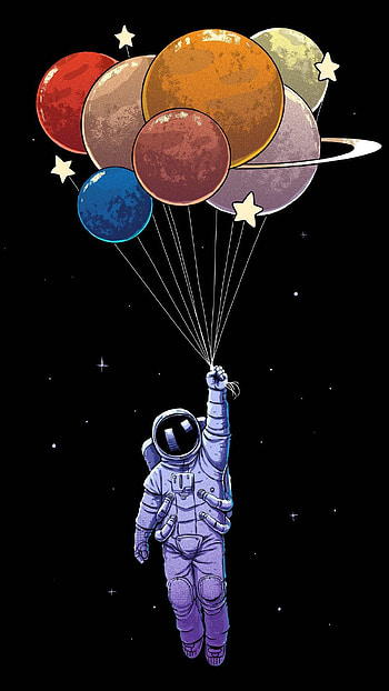 Best Cartoon – & Background . illustration, Astronaut , Space drawings, Astronaut 3D HD phone wallpaper