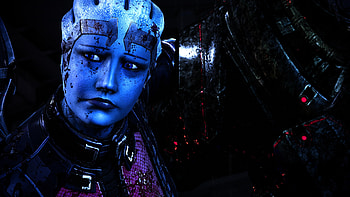 Liara T'Soni, Heart-wrenching moment, Emotional impact, Mass Effect HD wallpaper