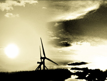 Windmills in the sky, teasting graphy, in, abstract, windmills, sky, the, high HD wallpaper