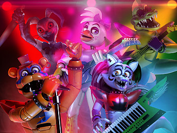 Five Nights At Freddy's, Five Nights At Freddy's: Security Breach, Grimlock Freddy, Video Game HD wallpaper